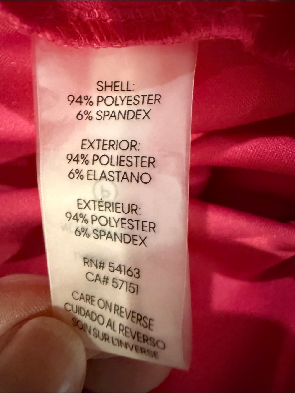 NWT Calvin Klein Hibiscus Pink Flutter Sleeve Sheath Dress Size 4 - Picture 11 of 12